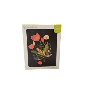 Green Inspired Floral Blank Note Cards with Envelopes Set of 10 Stationery